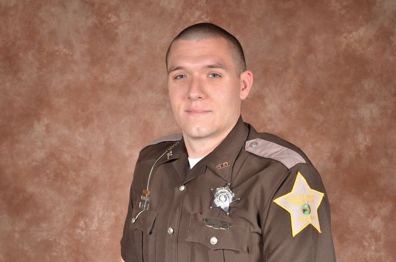 Mother and sister of fallen Indiana Sheriff's Deputy attacked at courthouse; suspect arrested  Deputy Carl Koontz was fatally shot by a suspect while attempting to serve an arrest warrant   