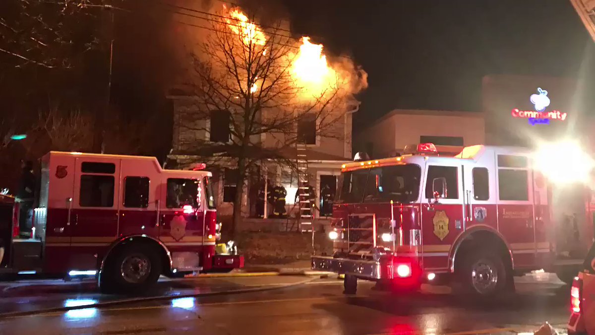 House fire 29th St and MLK. IFD responding