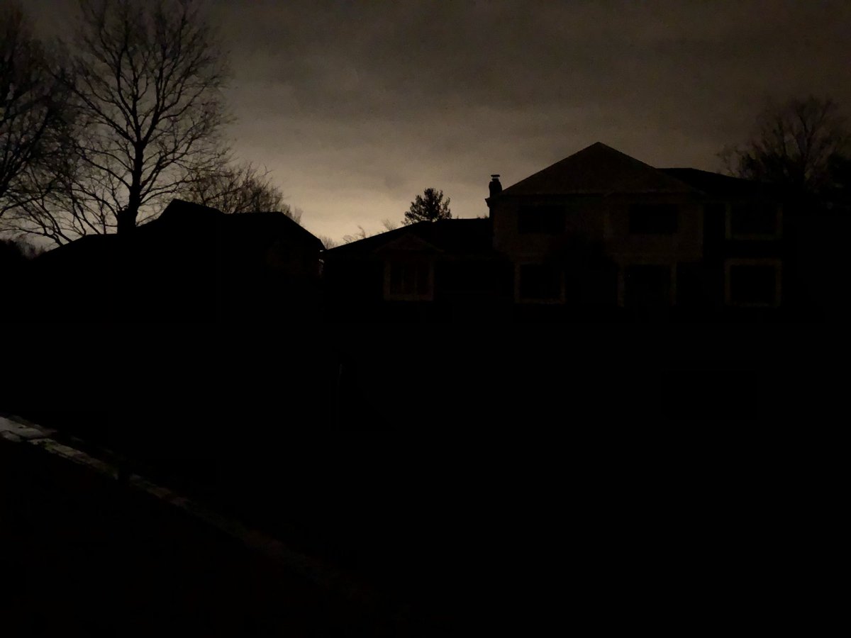 Power outage in Zionsville this morning. Around 4,131 affected. If signal lights are out, treat them as four way stops   