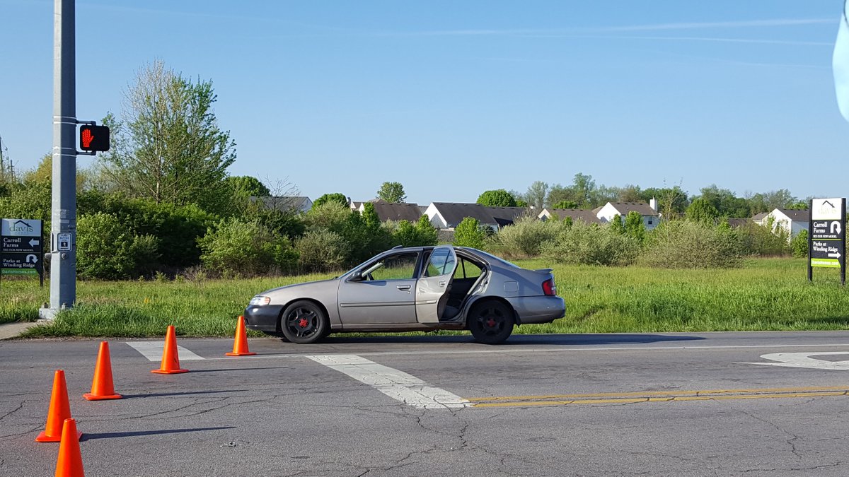 Police are investigating after a woman was hit by a car on the northeast side of Indianapolis. The accident occurred around 7:45 a.m. near the intersection of 38th Street and Mitthoeffer Road. Police say a woman is in critical condition after she was struck. The driver of the car tried to flee the scene, but she was quickly stopped by police.