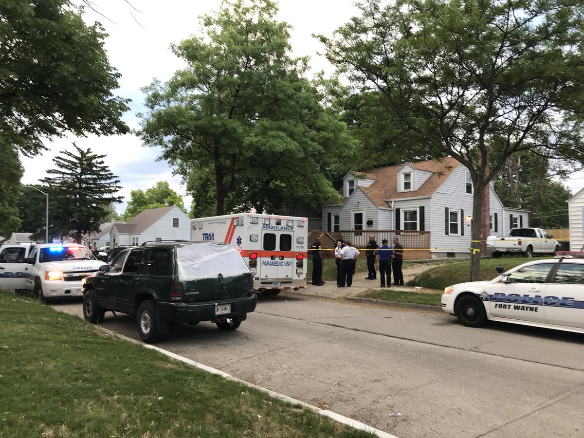 Police have set up a crime scene at a home in the 800 block of Baxter St. At this time it's not clear what happened
