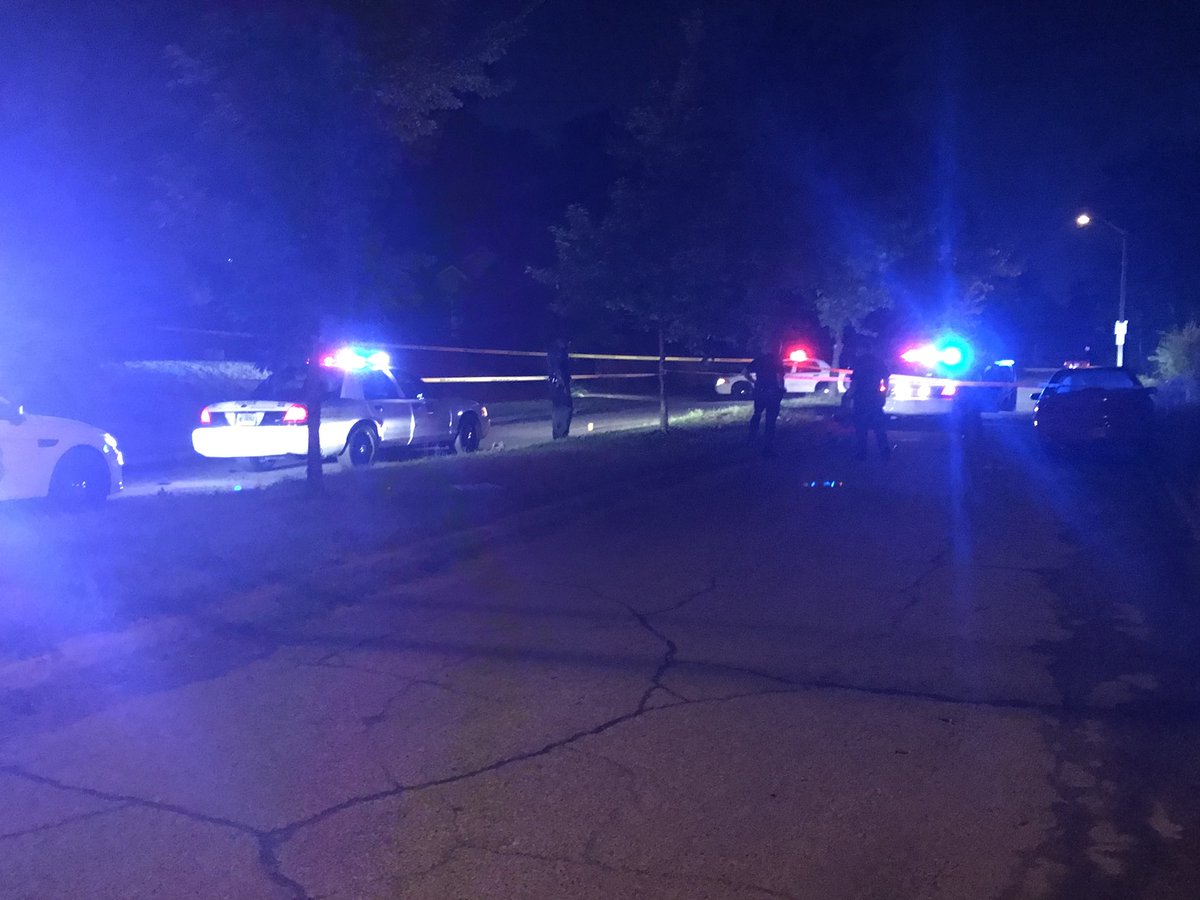 Police on scene of person shot at 26th and Harding. No word on victim's condition, but officers say he is alert. No word on suspect, officers adding that victim isn't cooperating