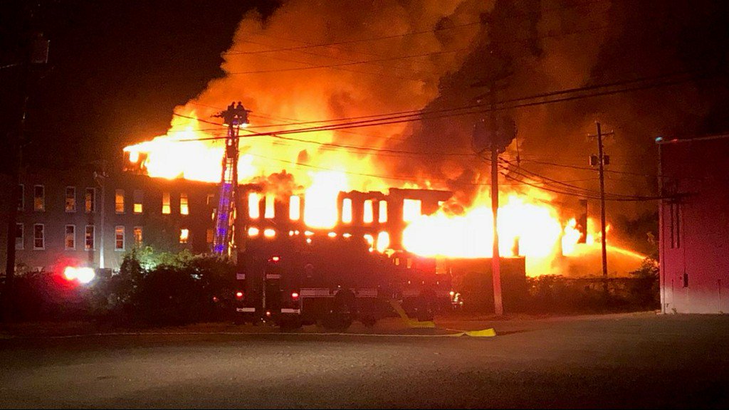 Officials investigate fire at abandoned tannery in New Albany    
