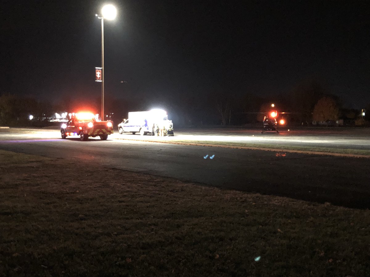 A crash involving at least 2 semis has all lanes of SB IN-37 blocked south of IN-252. Wreck happened directly in front of the high school