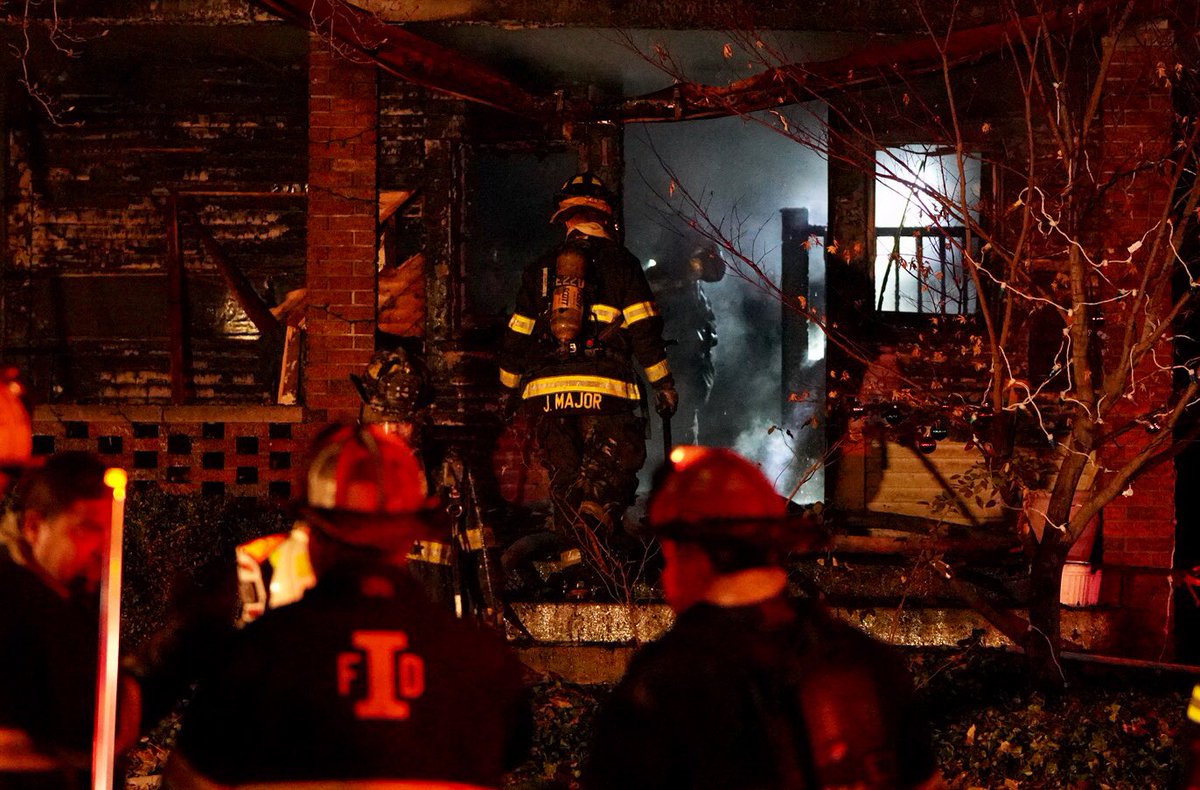 IFD on scene of house fire near 15th and Alabama.