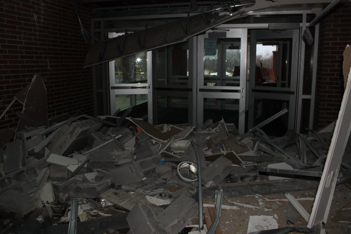 New pics from the Carmel Fire Department show damage from explosion at high school    