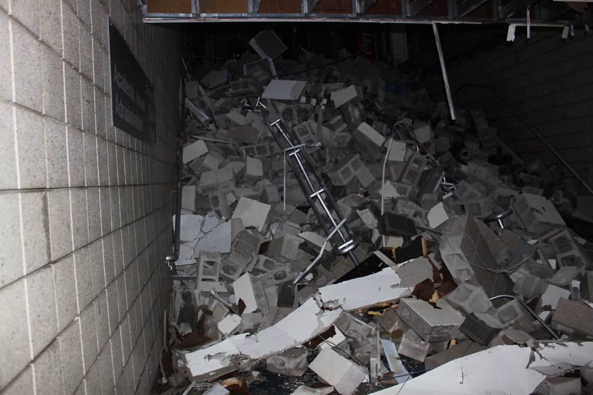 New pics from the Carmel Fire Department show damage from explosion at high school    