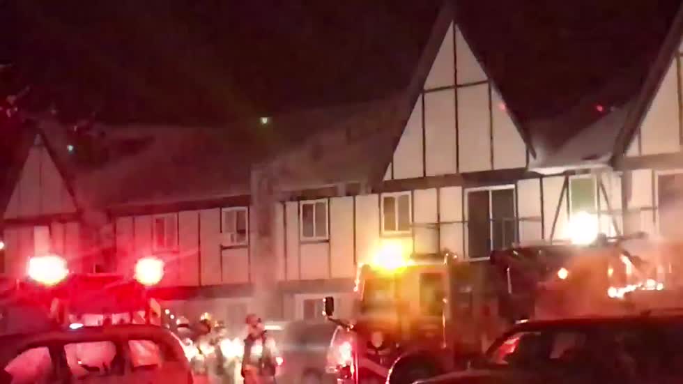 Residents evacuated after apartment fire in Bristol    