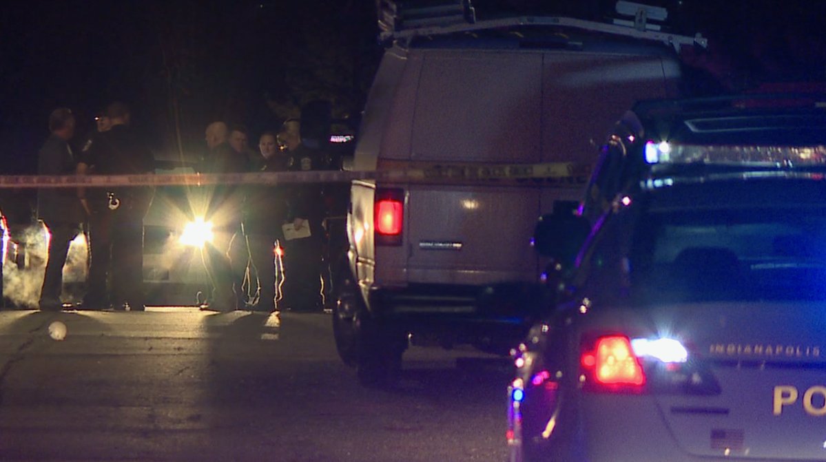 A man was killed and a woman was shot at Skateland overnight. IMPD is also investigating a deadly shooting on the city's northeast side