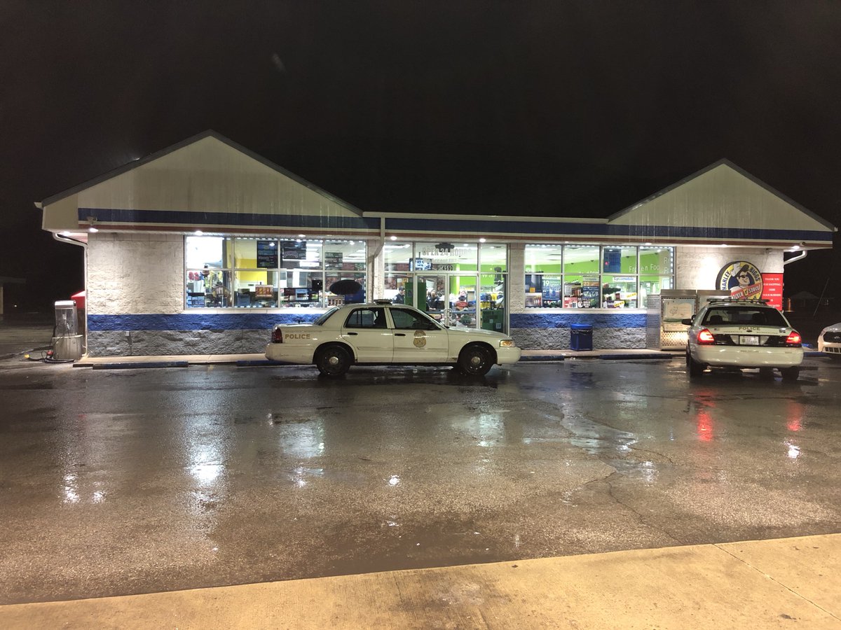 A man just robbed the Marathon gas station near 46th and Shadeland within the last hour. The attendant was physically hit by the suspect, but not taken to the hospital. Suspect got away with  money, cigarettes, and victim's cell phone  