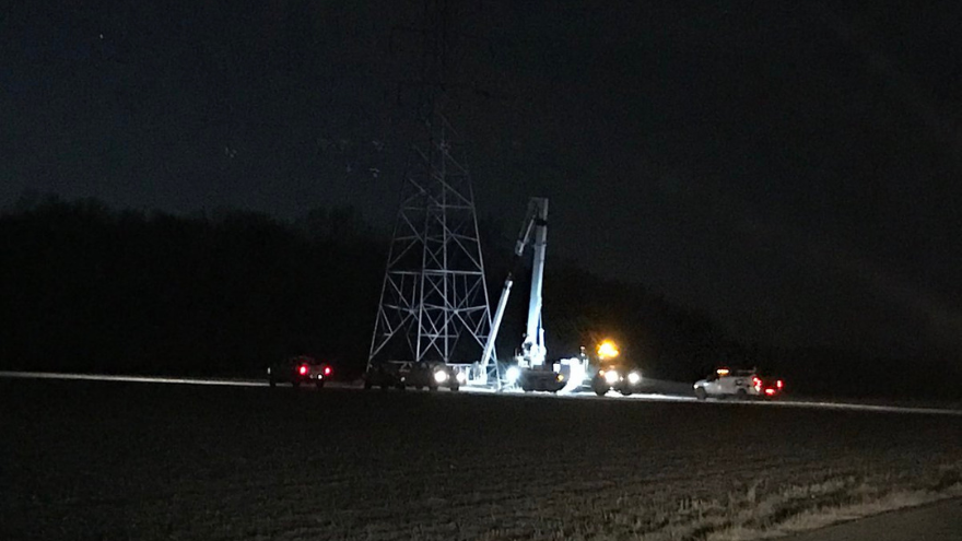 The Elkhart County Sheriff's Office said that a plane crashed