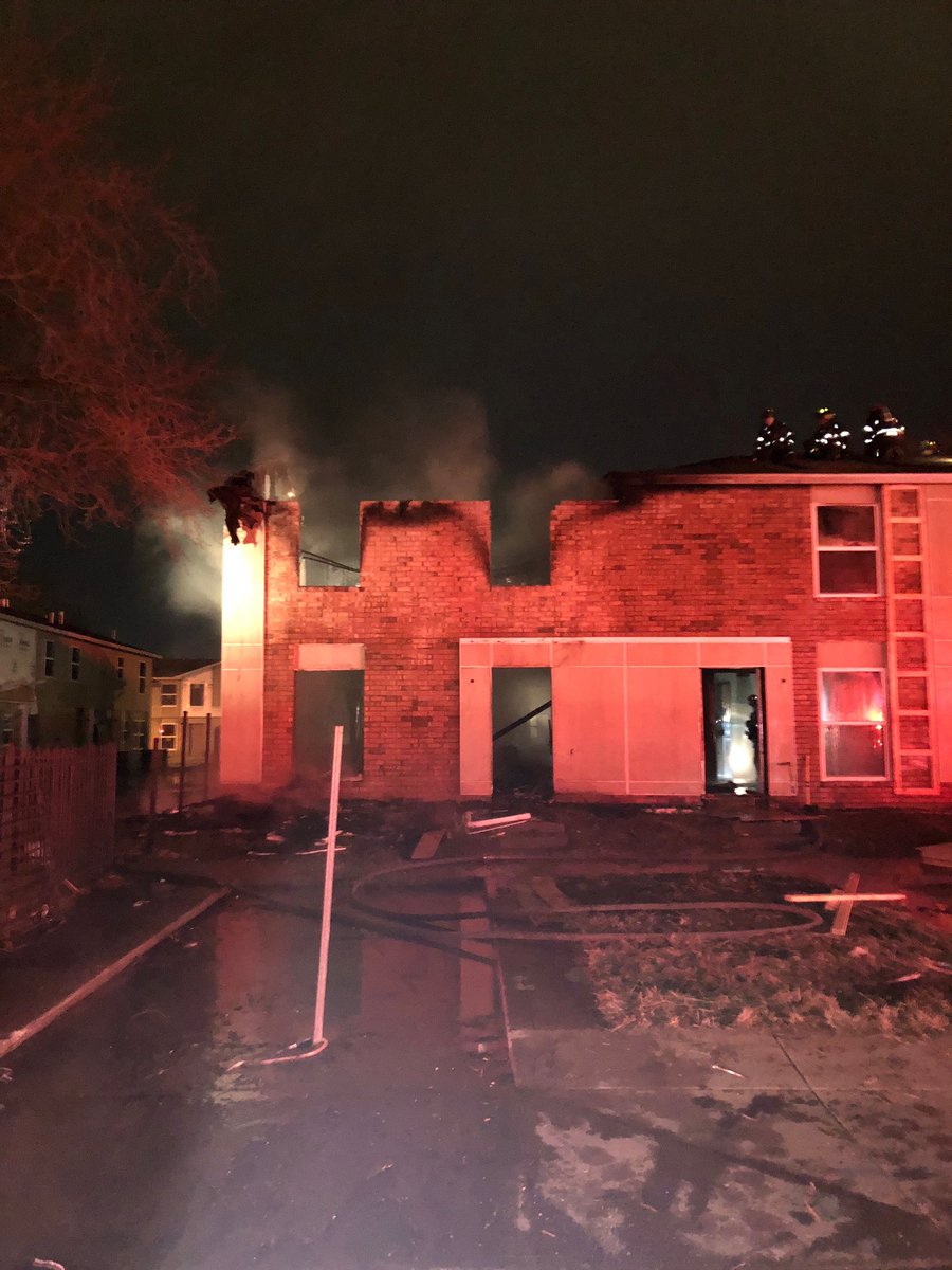 $125K damage to Apartments under construction at 30th and Orchard. 1 FF slight injury - treated on scene and released.