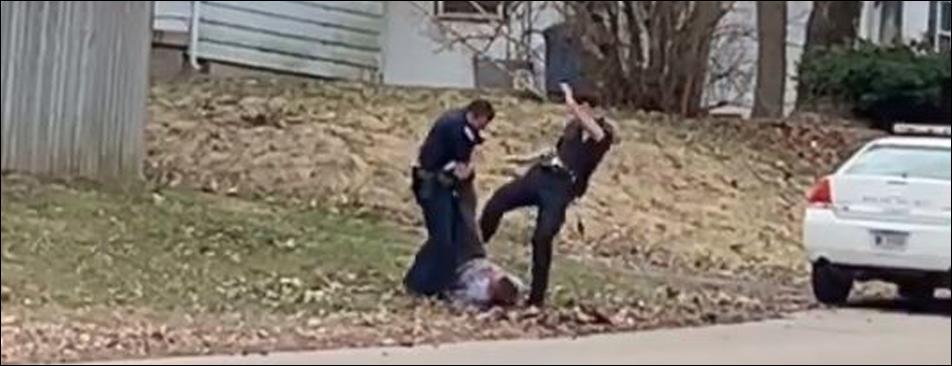 A man was arrested in Marion Saturday. His arrest was caught on video.   that video has gone viral.