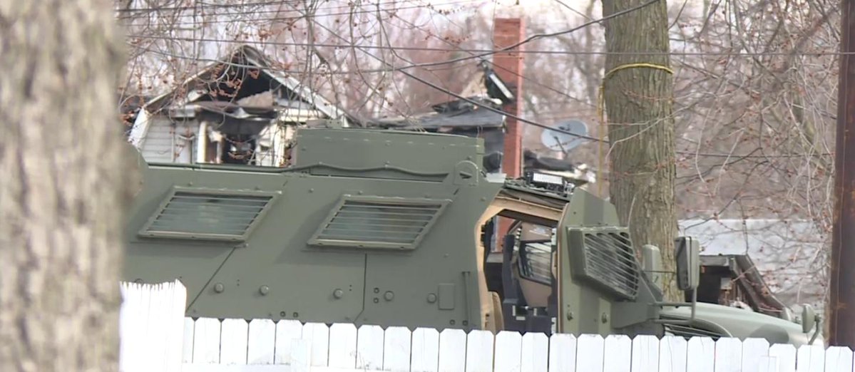 A SWAT standoff has ended in Goshen with no one hurt, according to police.  Police say a reported armed robbery of a car lead to this incident.
