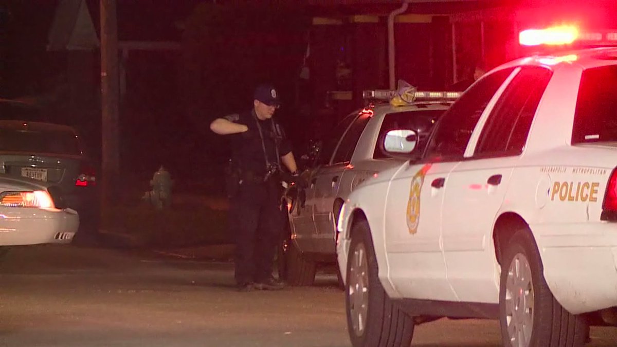 Two people were injured in a shooting on Indy's near west side at West 16th Street and North Pershing Avenue.    