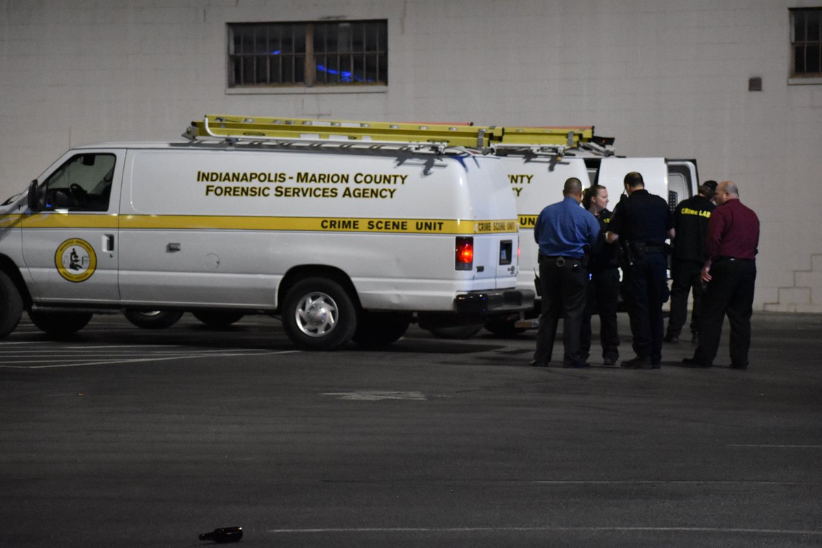 IMPD is investigating a double shooting in the White Castle parking lot downtown.    