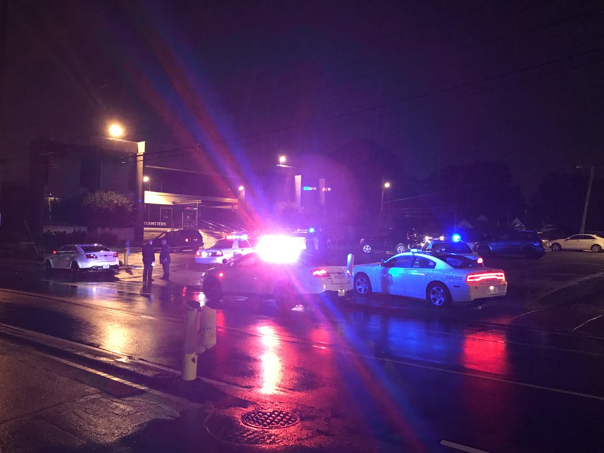 A 22-year-old man was shot in the leg after a fight in the parking lot outside of the Brass Ring Lounge near Fountain Square. He is expected to be OK. Police report lists a 43-year-old suspect, an officer on scene told me they weren't actively searching for anyone.   