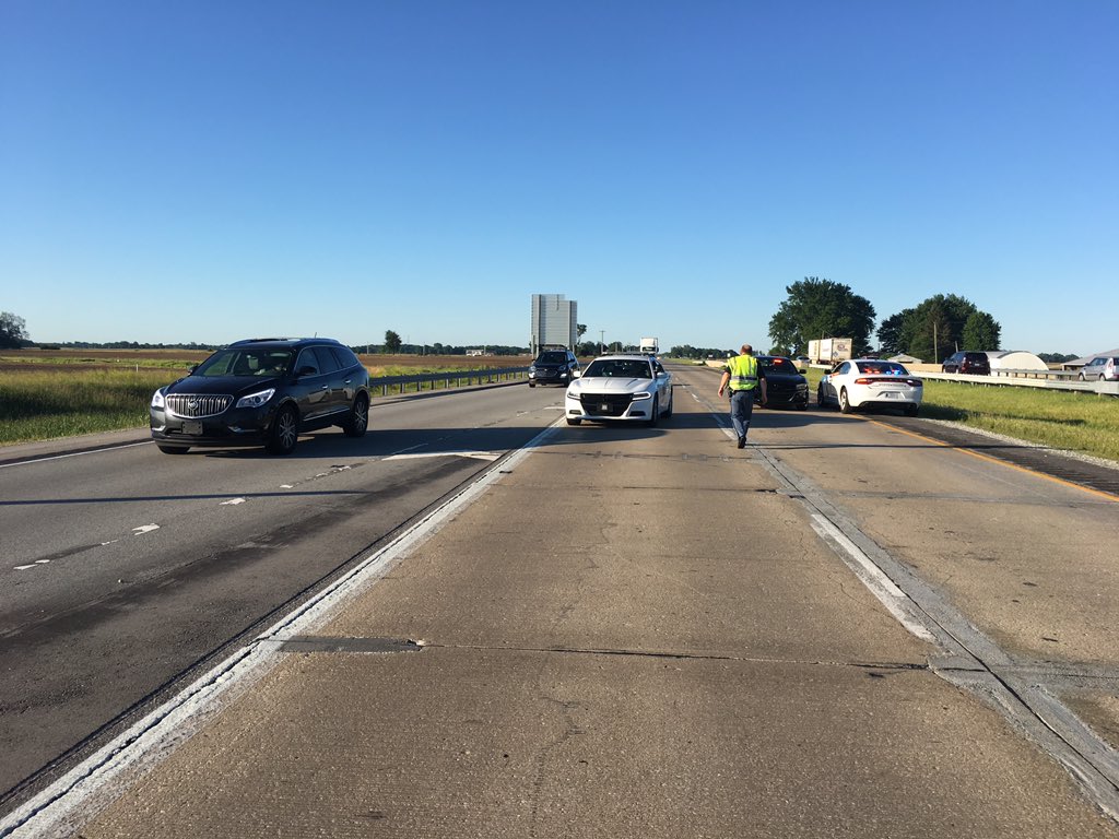 Hazmat situation in Tipton County. US 31 NB is shutdown. It appears US31 SB is open.