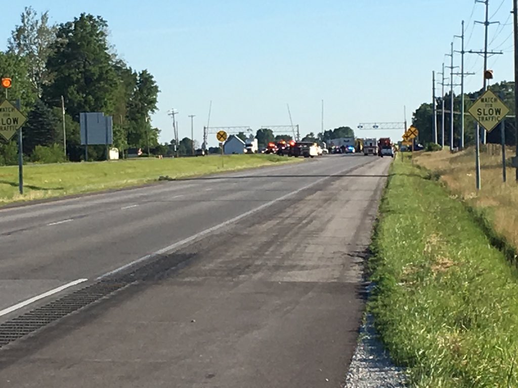Hazmat situation in Tipton County. US 31 NB is shutdown. It appears US31 SB is open.