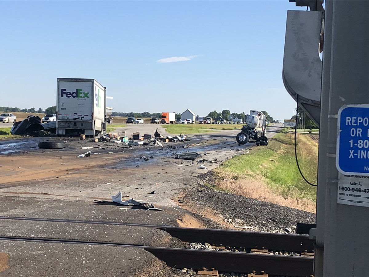 Northbound U.S 31 near Tipton County Road 100 South is closed. Southbound U.S. 31 is reduced to one lane for the crash investigation, and debris removal, drivers suffered minor injuries, no hazmat danger at this time.   