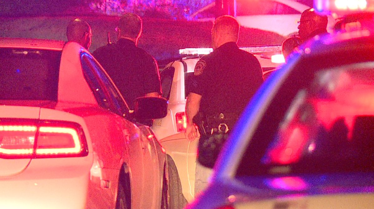 While police were investigating 29th st shooting - they heard multiple gunshots. They saw a car drive by and lock it's brakes up. Officers tried to stop it but it sped off.   