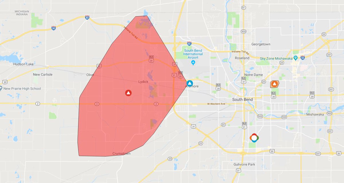 Outage numbers up to 3,000