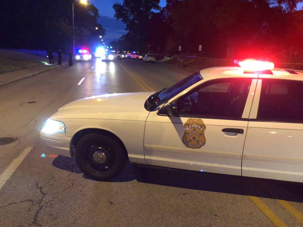 IMPD confirms that a person was located here and taken to the hospital in critical condition. Officers are   investigating how exactly that person became injured. Central Ave is still shut down south of 38th St