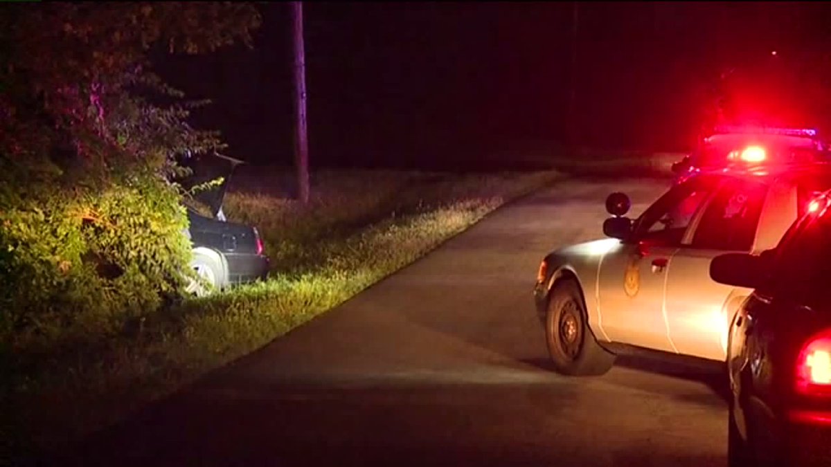 Three people are in custody after Lawrence officers say they fired shots at them during a chase early Monday morning