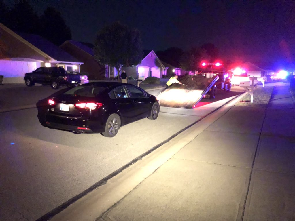 Trooper spotted a speeding car on High School Rd near Rockville Rd, tried to start a traffic stop, but the driver fled. The high speed chase wound into Hendricks Co and Avon before ending Lake View Ct. 2 suspects hopped out and fled on foot. 