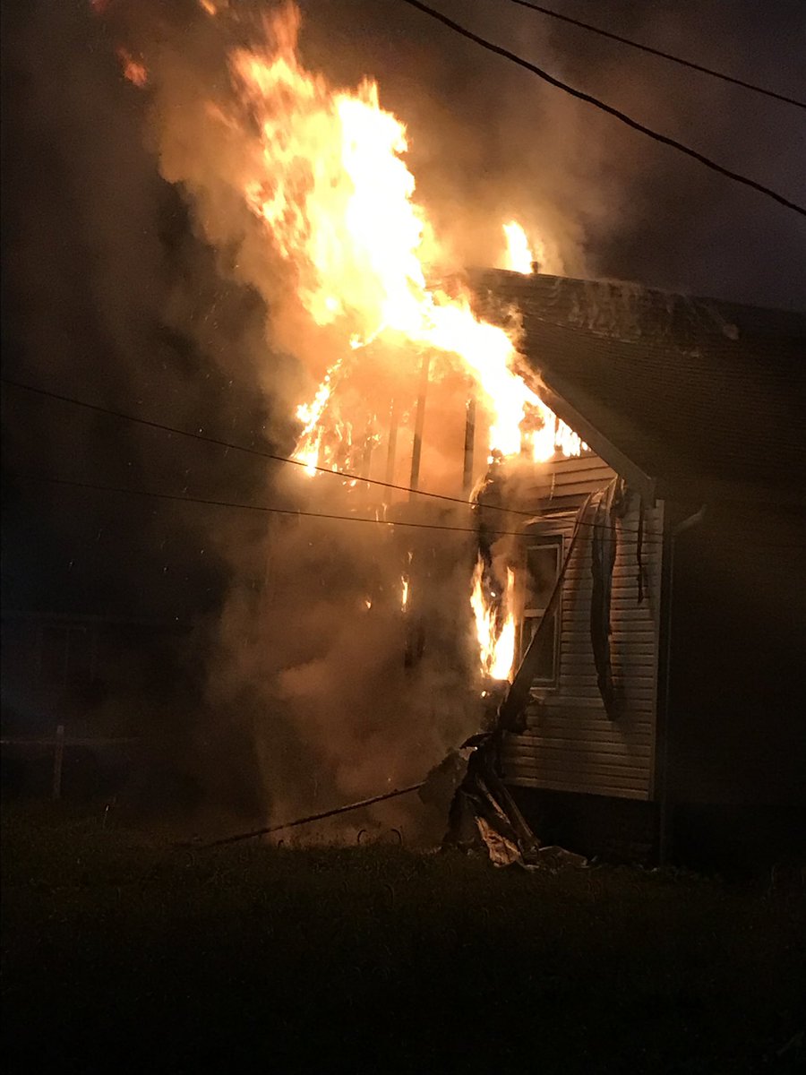 Heavy fire damages recently renovated home at 3331 Robson St. $120K damage. Firefighters mark blaze under control in 20 minutes. No injuries. 