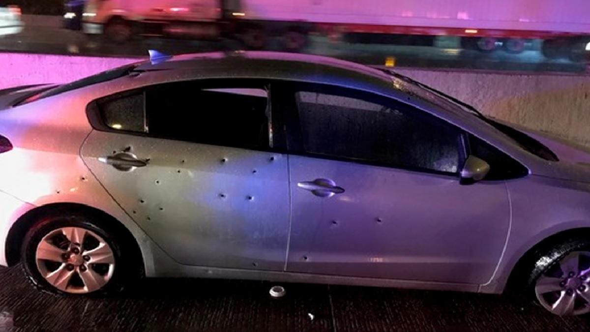 A man and an 11-year-old boy were injured in a drive-by shooting on Friday evening in the westbound lanes of I-80/94 in Gary, Indiana