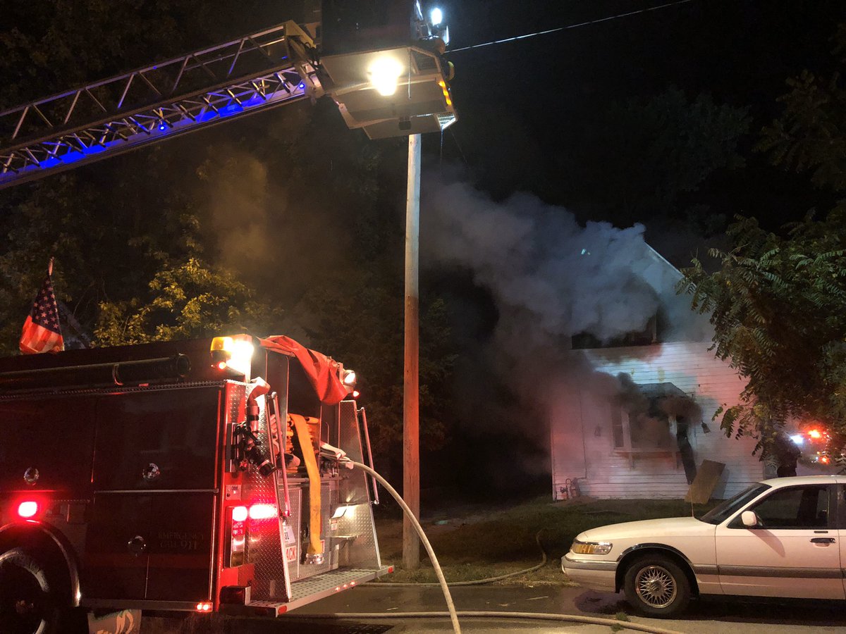 Has sounded the defensive alarm two different times, meaning they would only fight the fire from the outside.