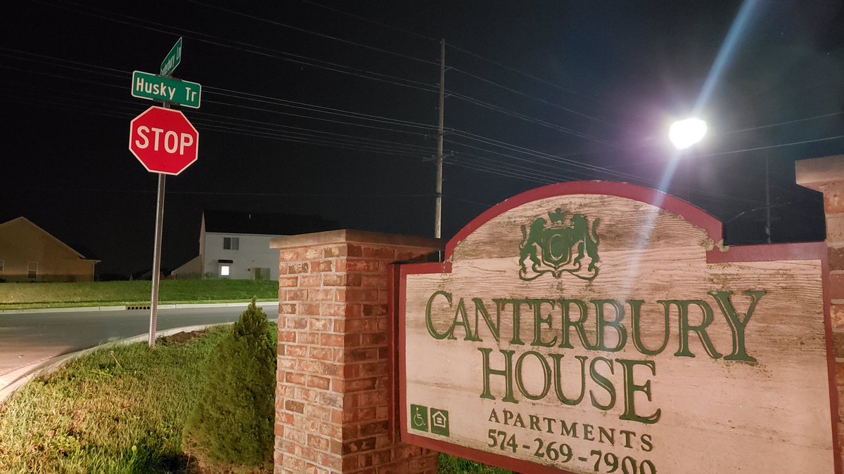 The Warsaw Police Department is actively searching for a suspect this morning following a shooting investigation in the vicinity of the Canterbury House Apartments on Husky Trail