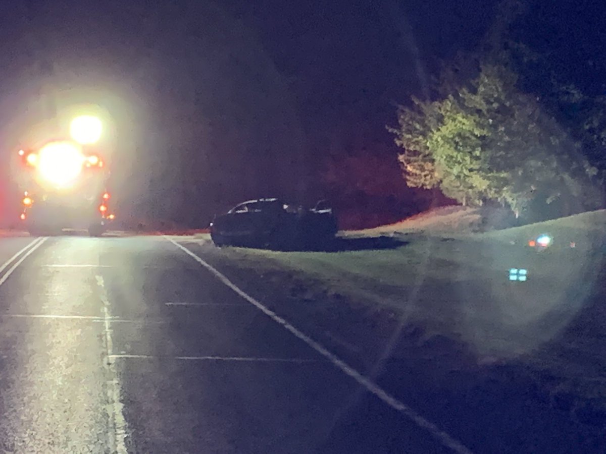 Greenwood Police and @greenwood_fire on the scene of a single car accident off of Stop 18 south of Sheek Road. Awaiting info on occupants and any injuries.