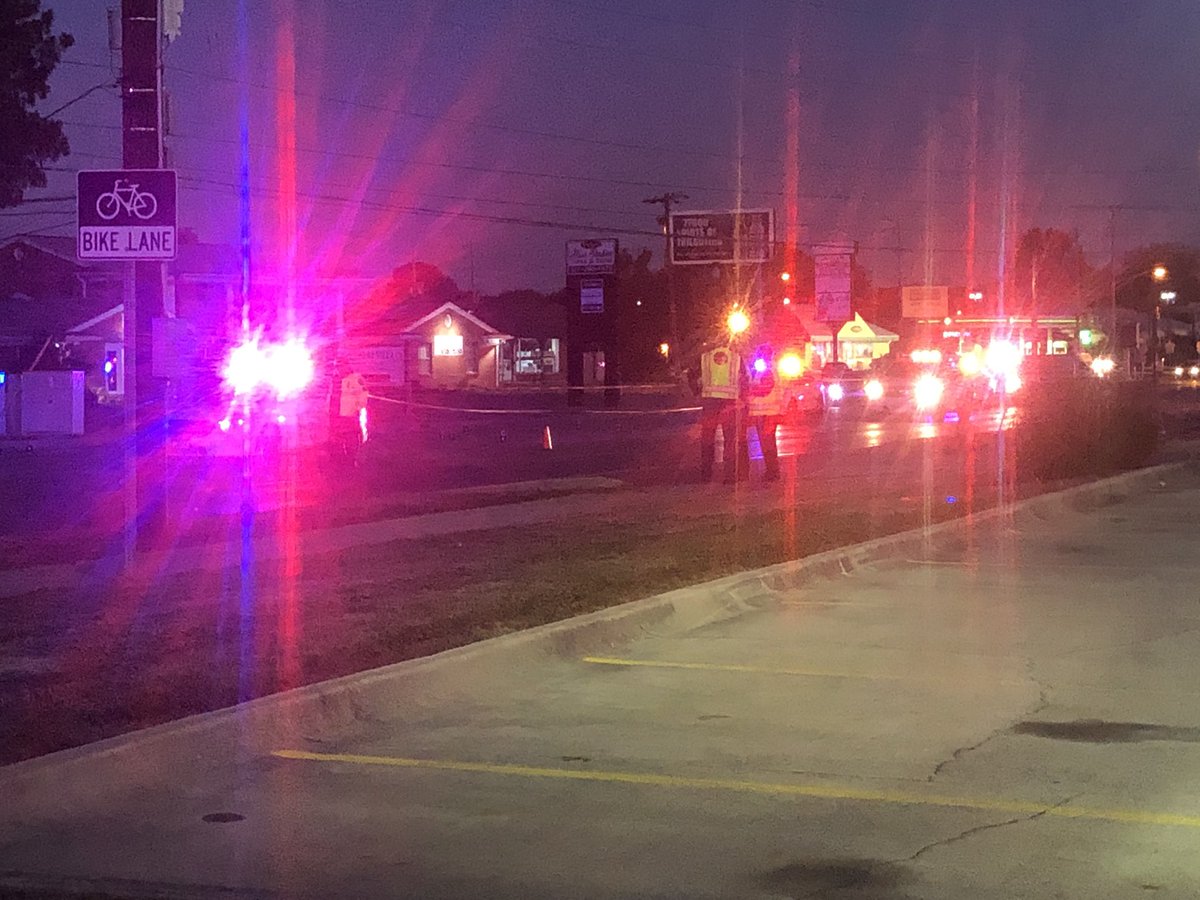A person is dead after being hit by an IndyGo bus on Madison Ave near Southport Road intersection.   Police expect to be on scene for a while.
