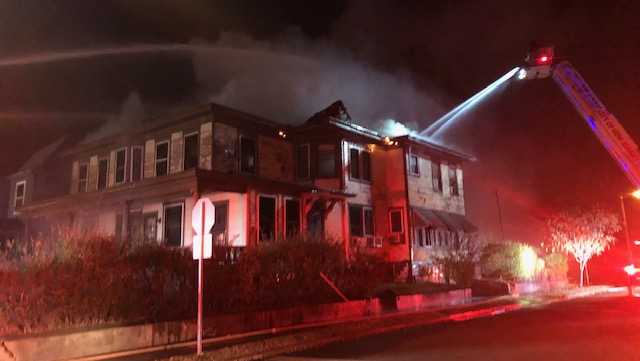 Firefighters in New Albany are on the scene of an early morning fire, downtown.