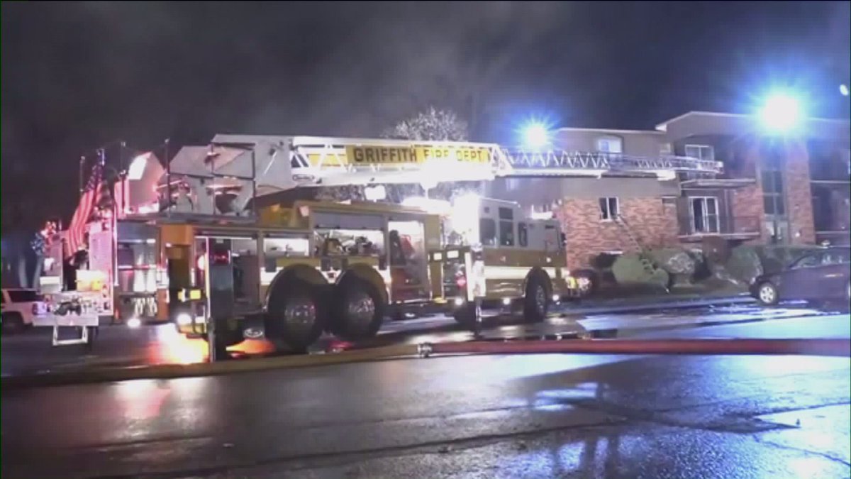 Five people were injured, one seriously, in an apartment fire in Northwest Indiana.