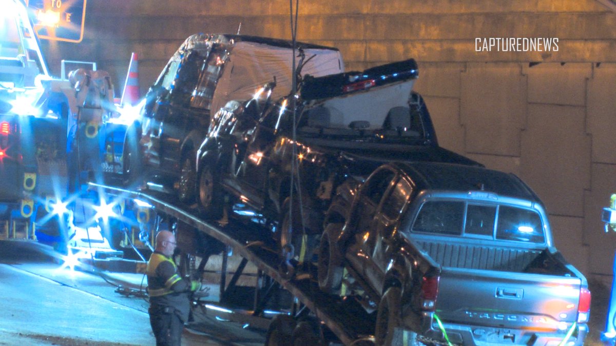 Loaded car carrier rolled over on ramp to East Bound 80/94 from North bound Indianapolis Blvd. in Hammond Friday