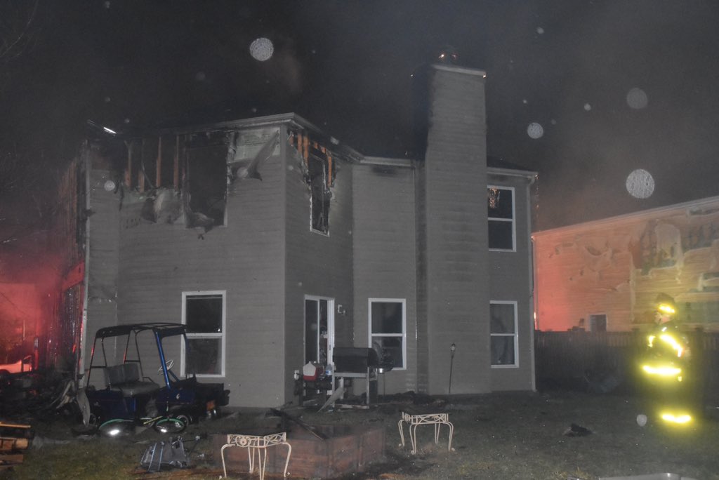 Indianapolis fire at 7816 Danube St