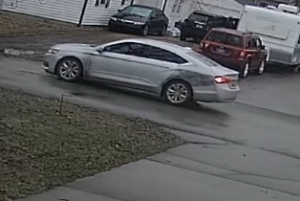 IMPD is searching for this vehicle they believe is connected to yesterday's deadly shooting on Priscilla Ave
