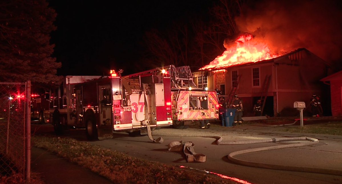 House Fire: 38XX Parliament Lane  IFD/LFD arrived around 5:30am No injuries/No issues fighting fire Damage estimated at ~$50k