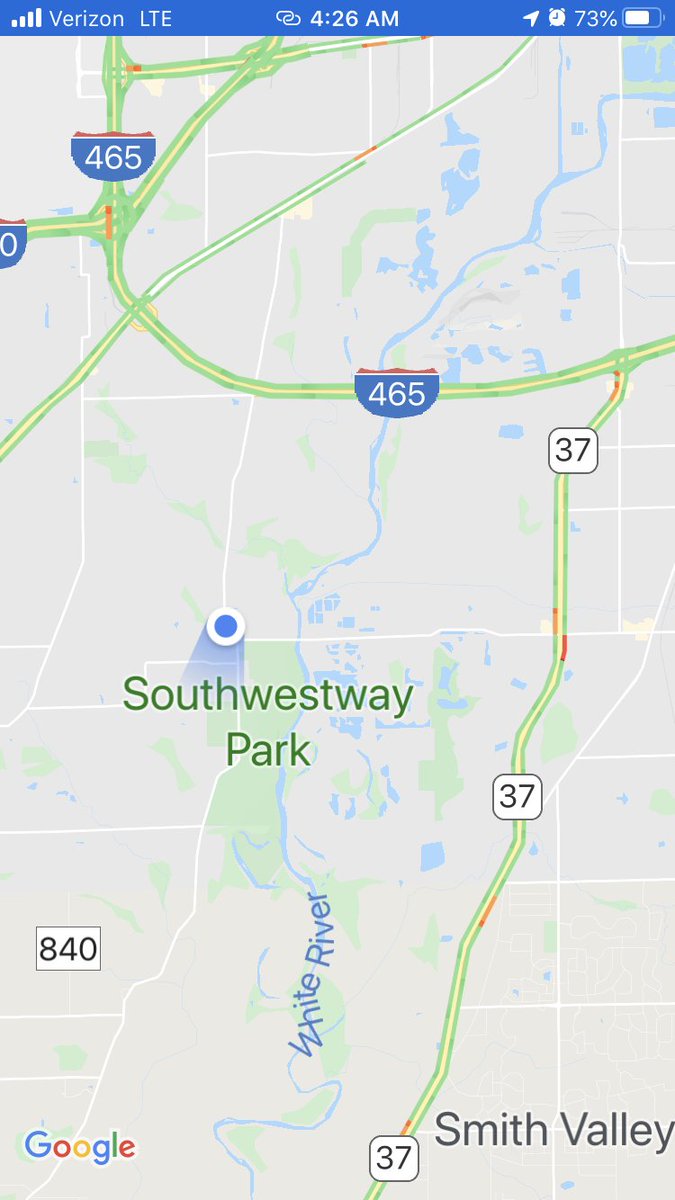 Single car crashed in to the trees off of Mann Rd at the curve near Southport Rd. Driver was sent to the hospital with minor injuries. Wrecker is here and already pulling the car out of the mud