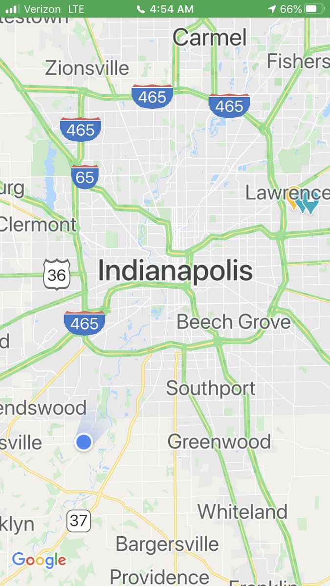 An early morning IMPD pursuit with a suspect in a stolen car, ends with  that man being caught & arrested in another county. 