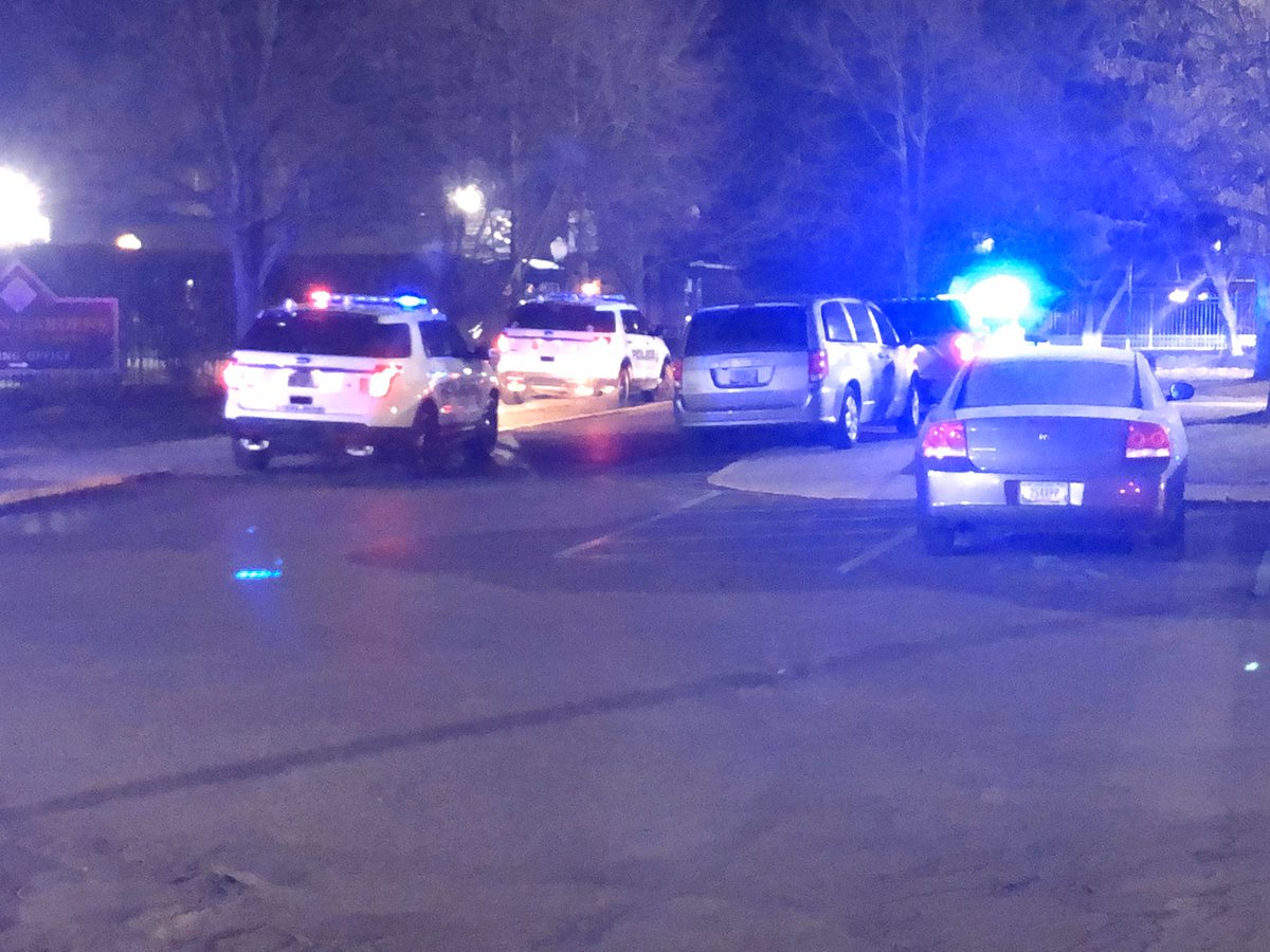Lawrence PD: No possible suspects are in custody from this shooting near 42nd & Post Rd. There is at least one IMPD officer here at the apartment complex as well