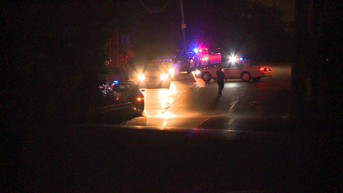 3 suspects in custody after shots fired at officer during chase on Indy's northwest side  in the 4000 block of Lafayette Road