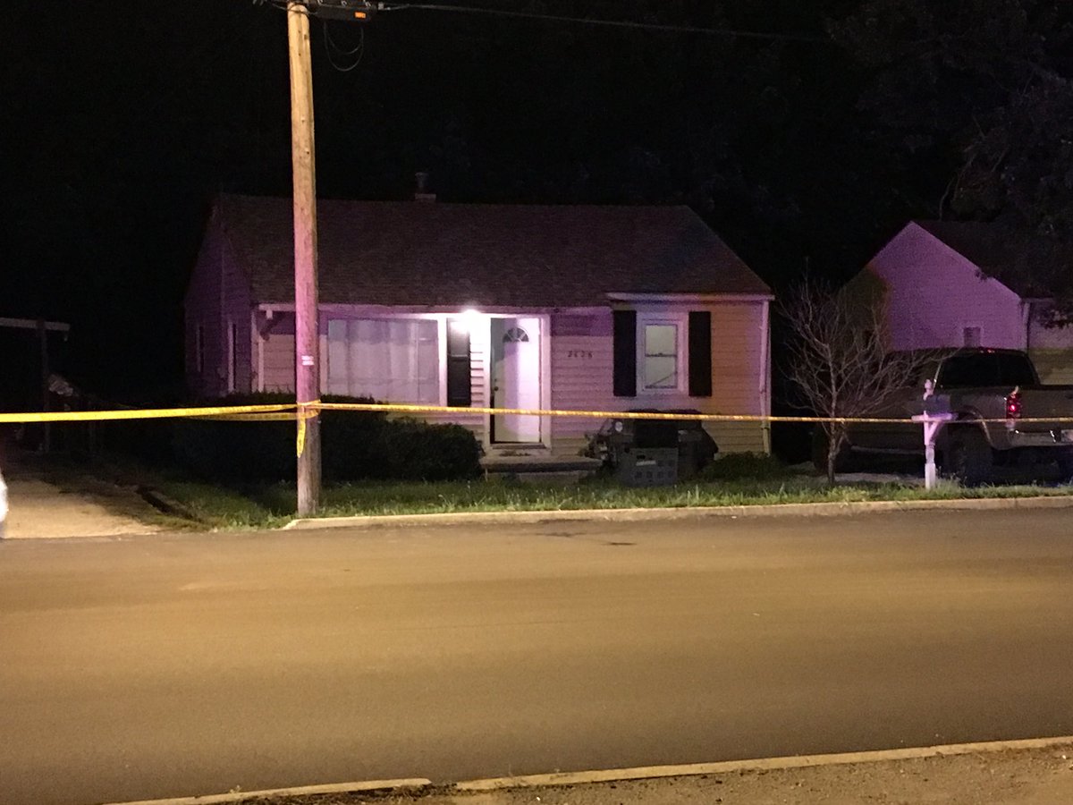 Anderson Police & ISP are investigating a deadly home invasion. Searching for 2 suspects (no description given) - one person dead, shot and killed - one person hurt, shot in arm