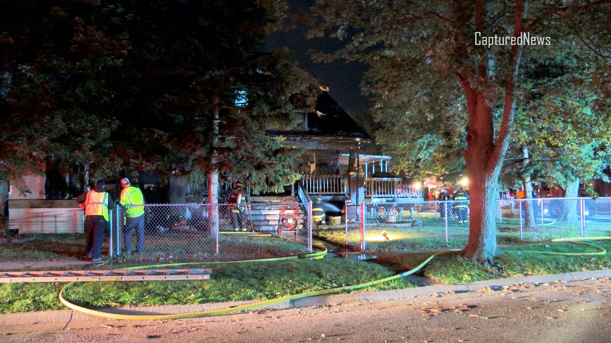 Hammond, IN: Fire guts a home in the 6600 block of Monroe overnight. Damages adjacent home. Residents escaped but   have nothing. Red Cross asked to assist. 