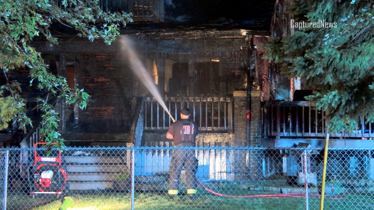 Hammond, IN: Fire guts a home in the 6600 block of Monroe overnight. Damages adjacent home. Residents escaped but   have nothing. Red Cross asked to assist. 