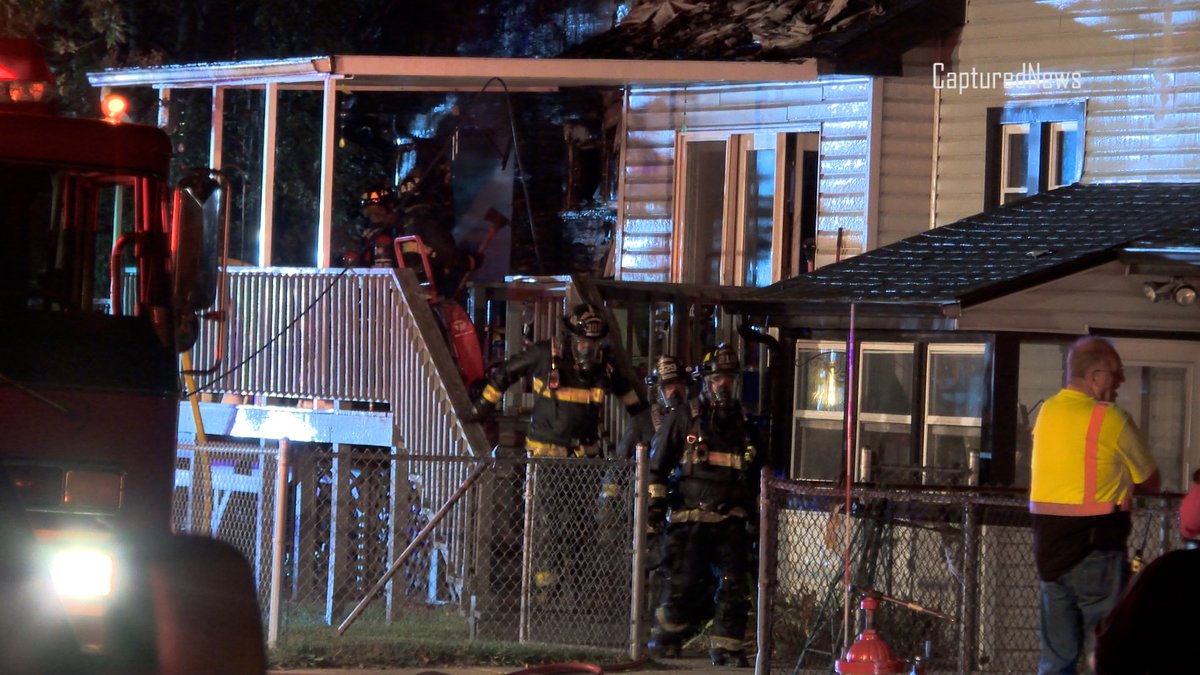 Hammond, IN: Fire guts a home in the 6600 block of Monroe overnight. Damages adjacent home. Residents escaped but   have nothing. Red Cross asked to assist. 