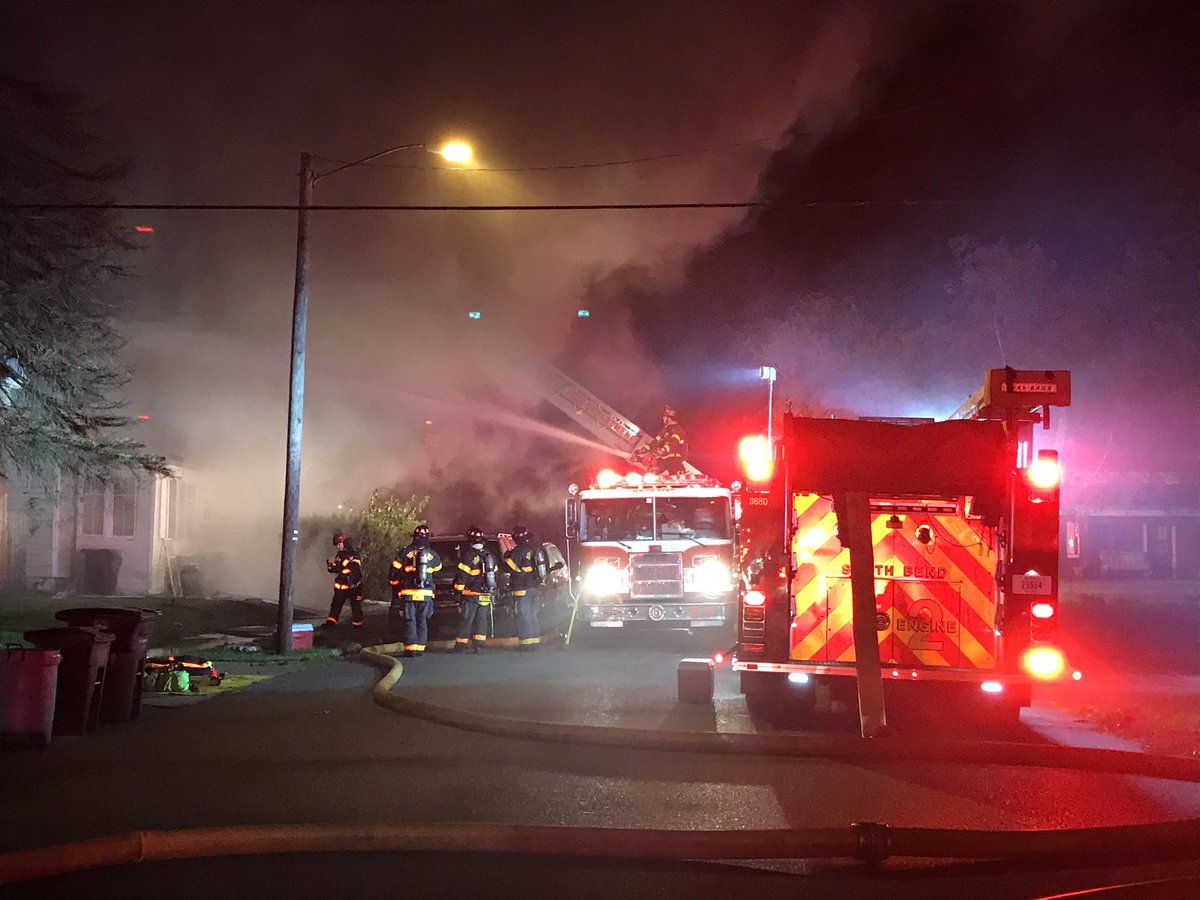 SouthBendFire is on scene of a house fire. South Bend, Indiana News